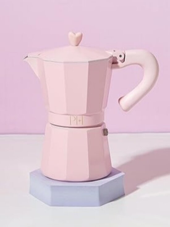Paris Hilton Other - Paris Hilton Stovetop Espresso and Coffee Maker Italian & Cuban Style Pink